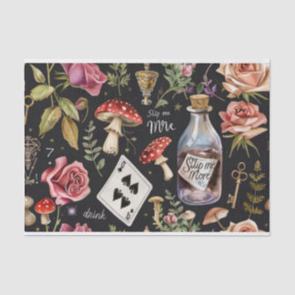 Alice in Wonderland Pattern Tissue Paper