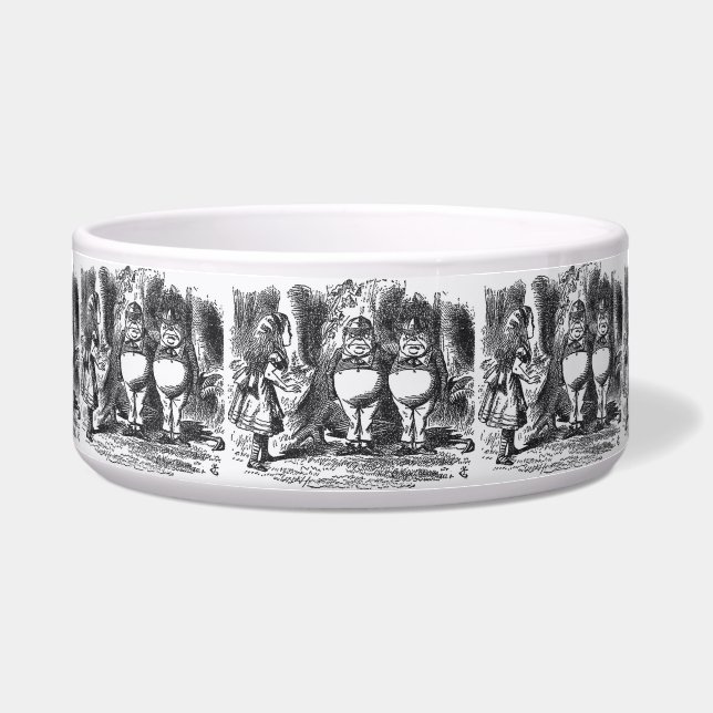Alice in Wonderland Pet Bowl (Front)
