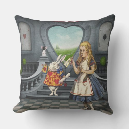 Alice in Wonderland Pillow