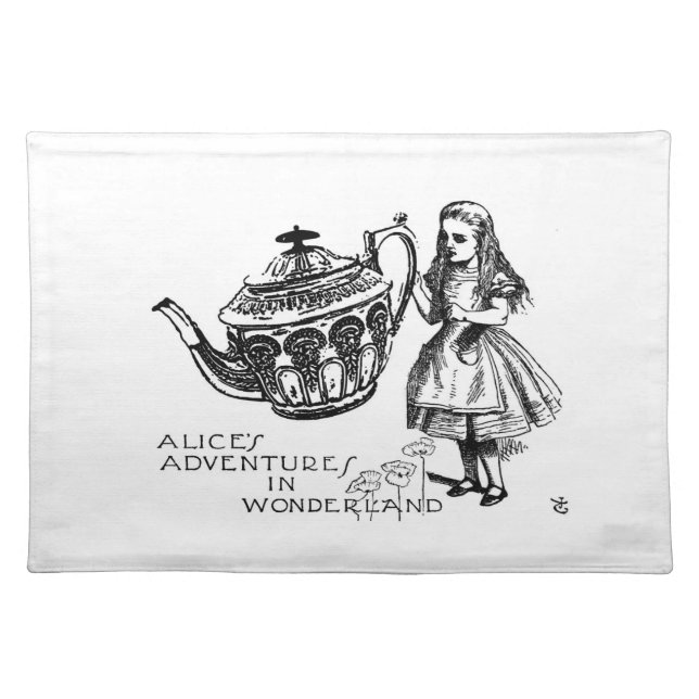 Alice in Wonderland Placemat 20" x 14" (Front)