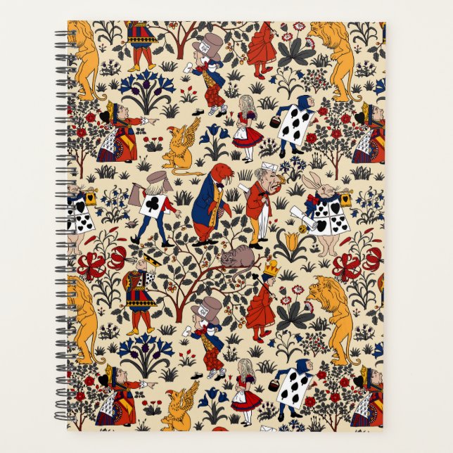 Alice in Wonderland Planner (Front)