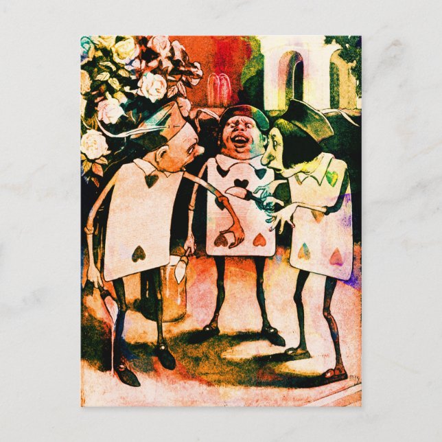 Alice in Wonderland Playing Cards Watercolour (Front)