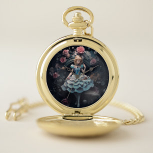 Alice in Wonderland Pocket Watch