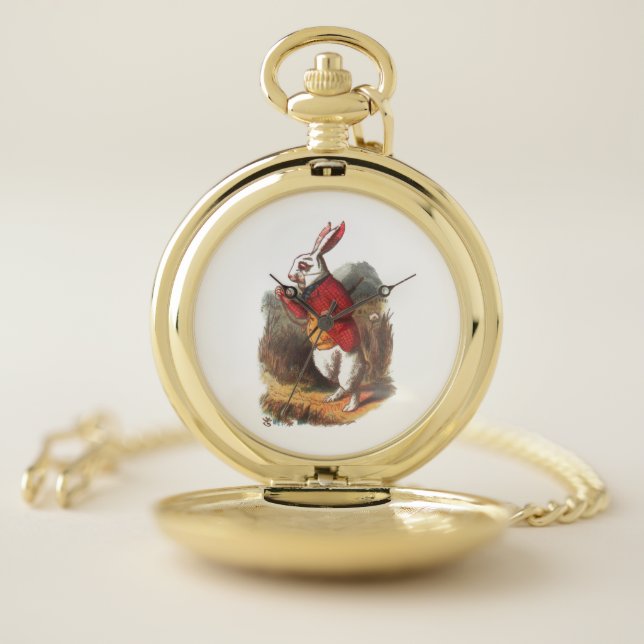 Alice in Wonderland Pocket Watch (Inside)