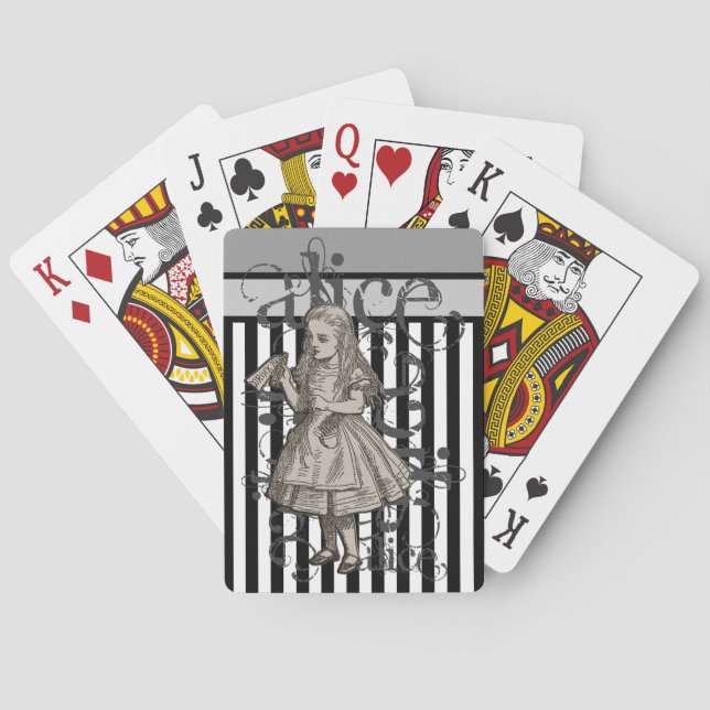 Alice In Wonderland Poker Cards (Back)