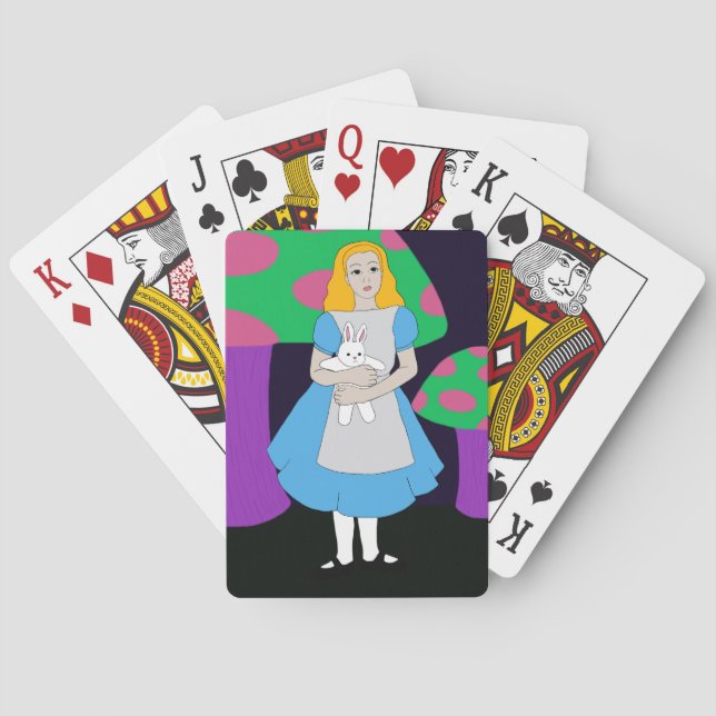 Alice in Wonderland Poker Cards (Back)