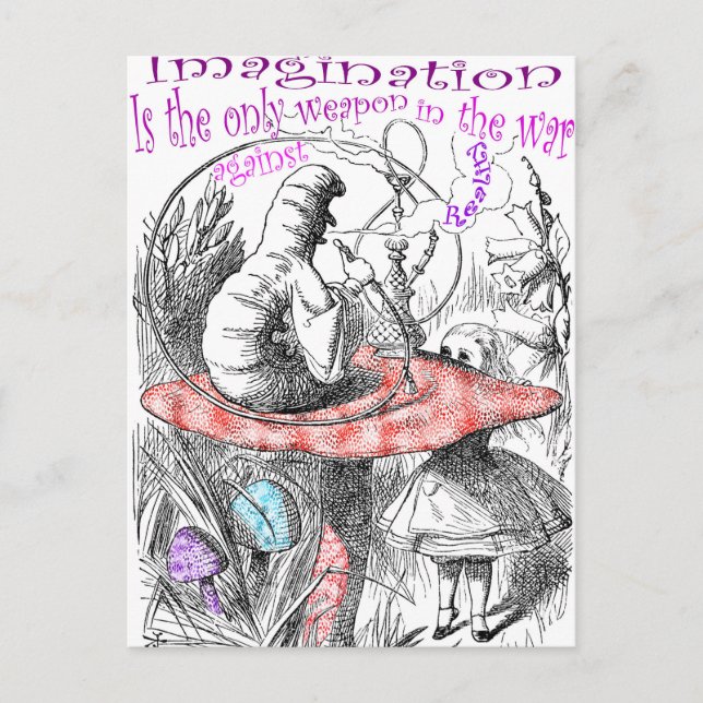 Alice in Wonderland Postcard (Front)