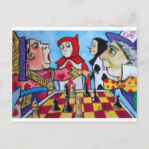 ALICE IN WONDERLAND POSTCARD