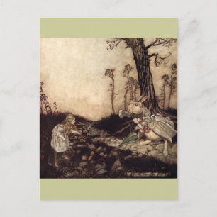 Alice in Wonderland Postcard