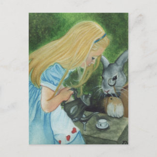 Alice in wonderland Postcard