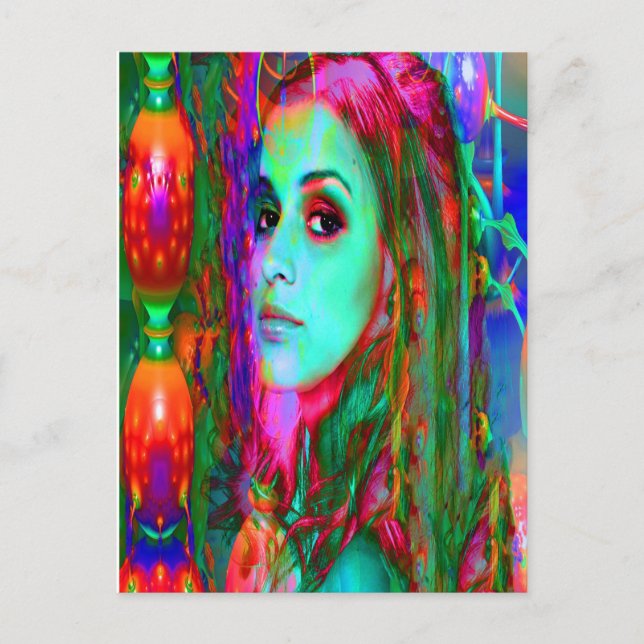 Alice in Wonderland Postcard (Front)