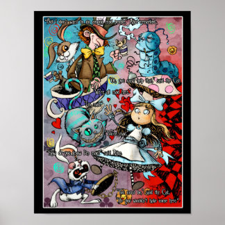 Alice in Wonderland Poster