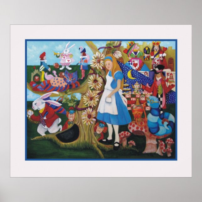 Alice in Wonderland poster (Front)