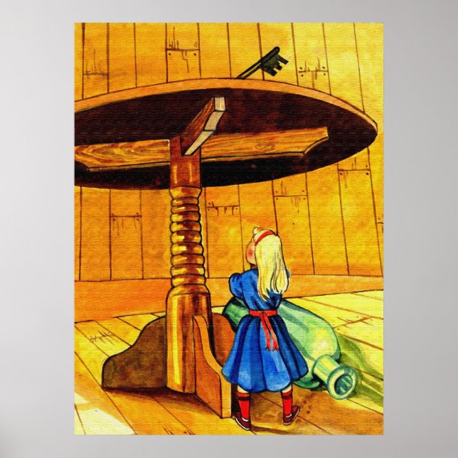 Alice In Wonderland Poster (Front)