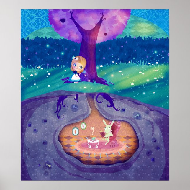 Alice in Wonderland Poster (Front)