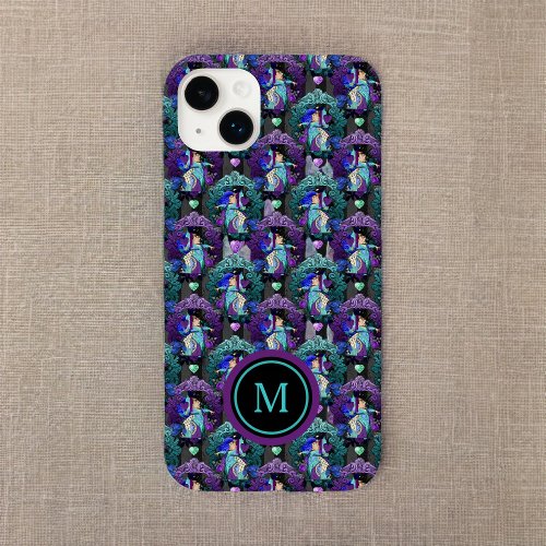 Alice in Wonderland Purple Teal Queen of Hearts Case_Mate iPhone 14 Plus Case
