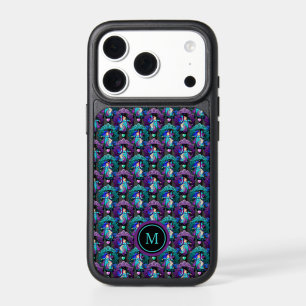 Alice in Wonderland Purple Teal Queen of Hearts iPhone 17 Pro Case