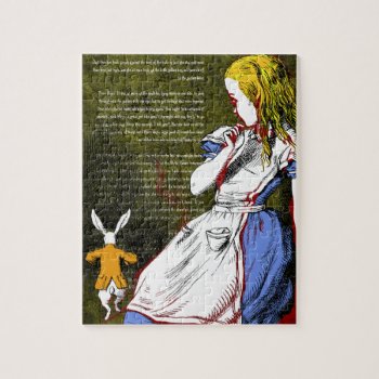 Alice In Wonderland Puzzle by WaywardMuse at Zazzle
