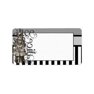 Alice In Wonderland Queen Alice Grunge Label