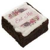 Alice in Wonderland Queen Hearts Tea Party Eat Me Brownie (Angled)