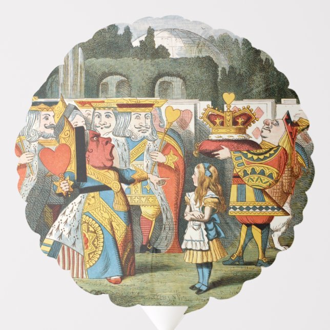 Alice in Wonderland Queen of Hearts Balloon (Front)