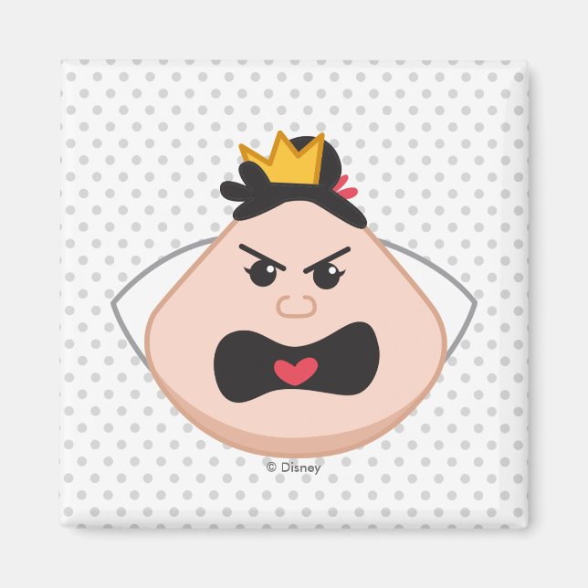 Alice in Wonderland | Queen of Hearts Emoji Magnet (Front)