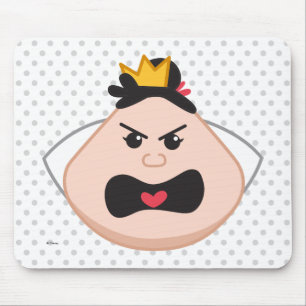 Alice in Wonderland Queen of Hearts Emoji Mouse Pad