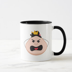 Alice in Wonderland Queen of Hearts Emoji Mug