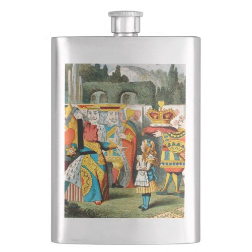 Alice in Wonderland Queen of Hearts Flask