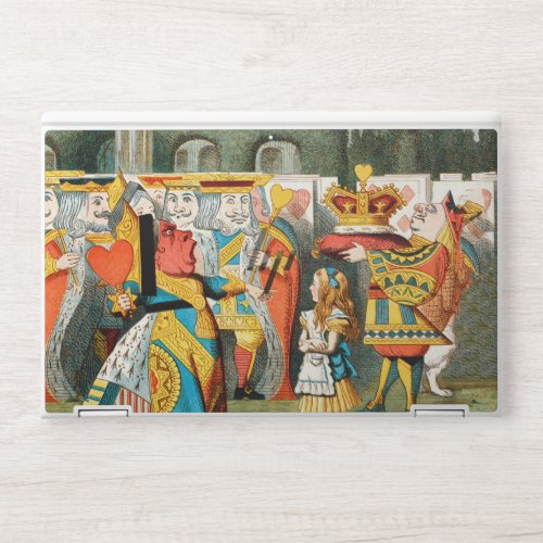 Alice in Wonderland Queen of Hearts HP Laptop Skin