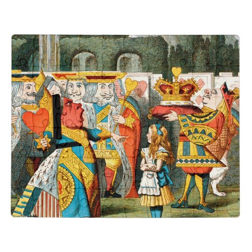 Alice in Wonderland Queen of Hearts Jigsaw Puzzle