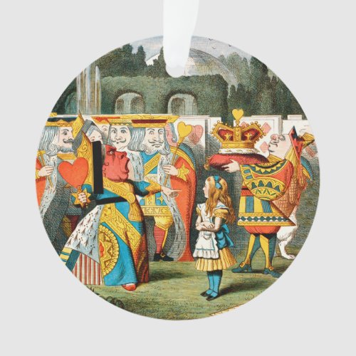 Alice in Wonderland Queen of Hearts Ornament