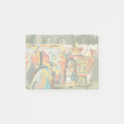 Alice in Wonderland Queen of Hearts Post_it Notes