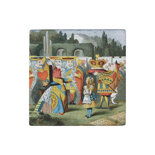 Alice in Wonderland Queen of Hearts Stone Magnet (Fourth Magnet)