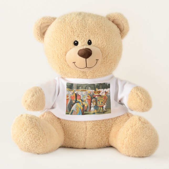 Alice in Wonderland Queen of Hearts Teddy Bear (Front)