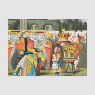 Alice in Wonderland Queen of Hearts Tissue Paper