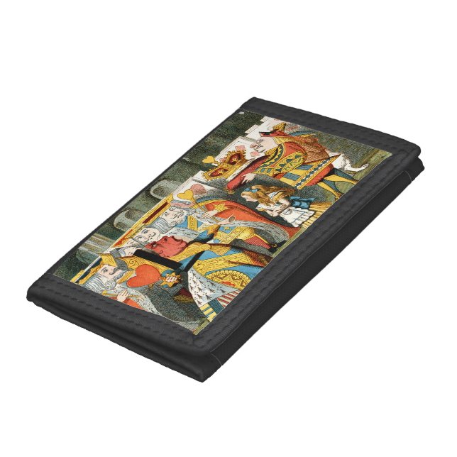 Alice in Wonderland Queen of Hearts Trifold Wallet (Bottom)