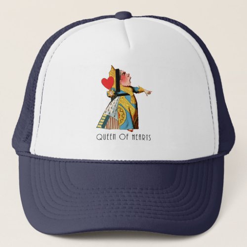 Alice in Wonderland Queen of Hearts Trucker Hat