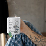 Alice in Wonderland Quotes Coffee Mug<br><div class="desc">“It’s no use going back to yesterday,  because I was a different person then.” 
― Lewis Carroll,  Alice in Wonderland</div>