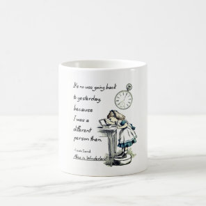 Alice in Wonderland Quotes Coffee Mug