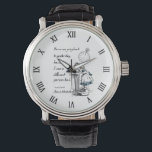 Alice in Wonderland Quotes Watch<br><div class="desc">“It’s no use going back to yesterday because I was a different person then.” ― Lewis Carroll,  Alice in Wonderland</div>