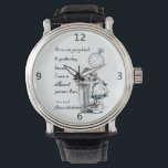 Alice in Wonderland Quotes Watch<br><div class="desc">“It’s no use going back to yesterday because I was a different person then.” ― Lewis Carroll,  Alice in Wonderland</div>