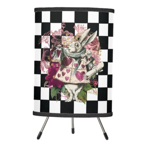 Alice in Wonderland Rabbit Tripod Lamp