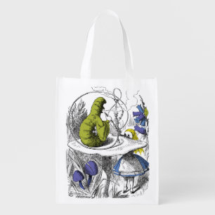 Alice in Wonderland Reusable Grocery Bag