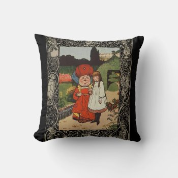 Alice In Wonderland Second Of Four Cushions by OldArtReborn at Zazzle