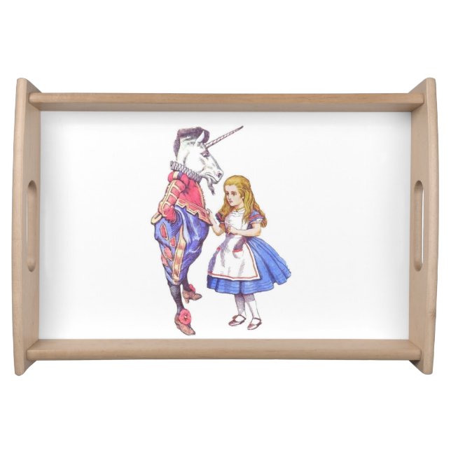 Alice in Wonderland serving tray (Front)