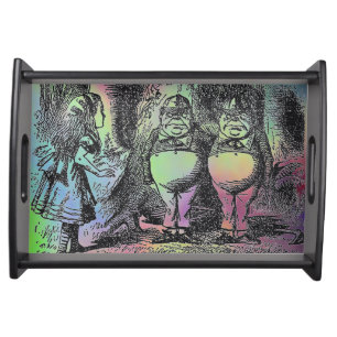 Alice in Wonderland Serving Tray