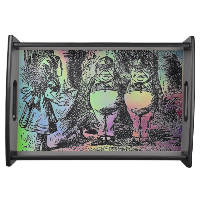 Alice in Wonderland Serving Tray (Front)