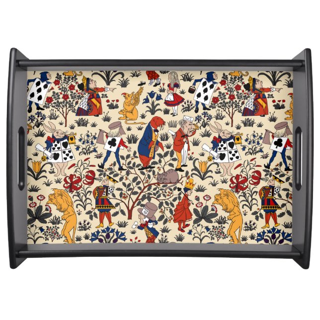 Alice in Wonderland Serving Tray (Front)