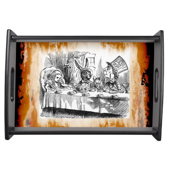 Alice in Wonderland Serving Tray (Front)